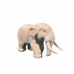 Слон миниатюра из рога лося
